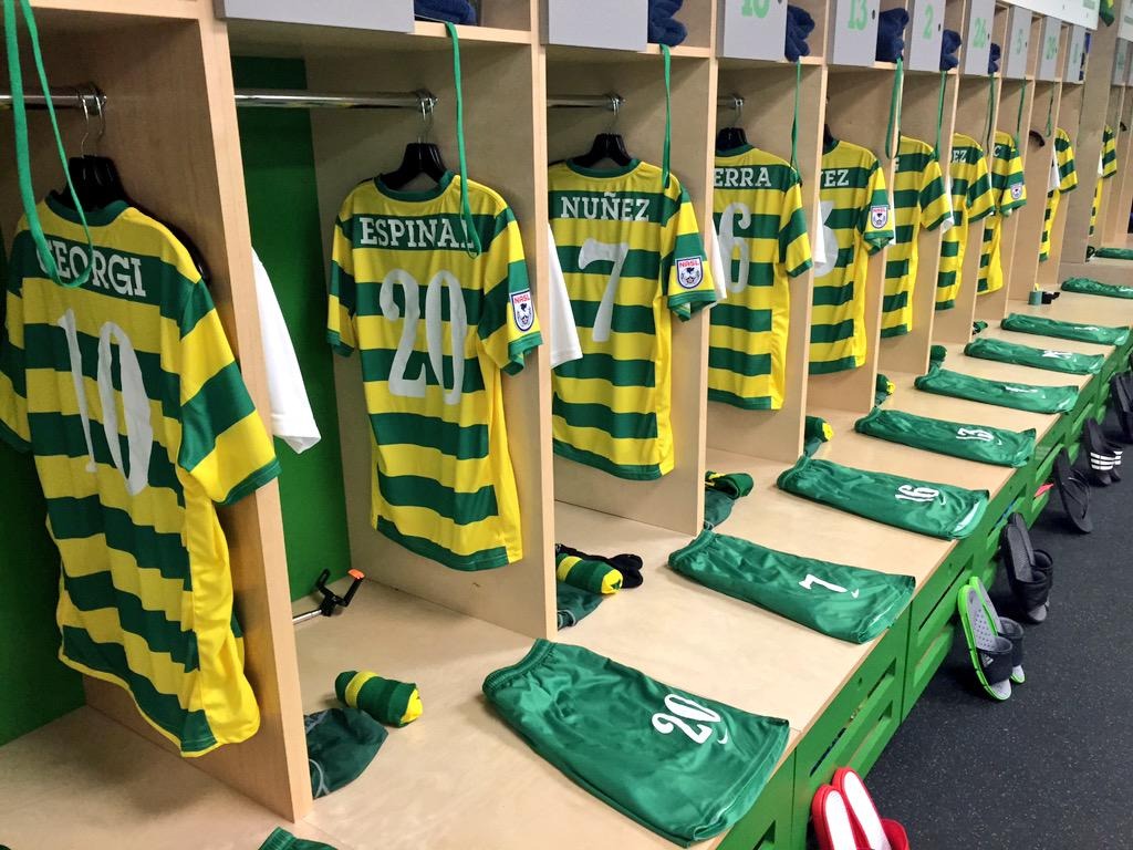Tampa Bay Rowdies Locker Room Jerseys